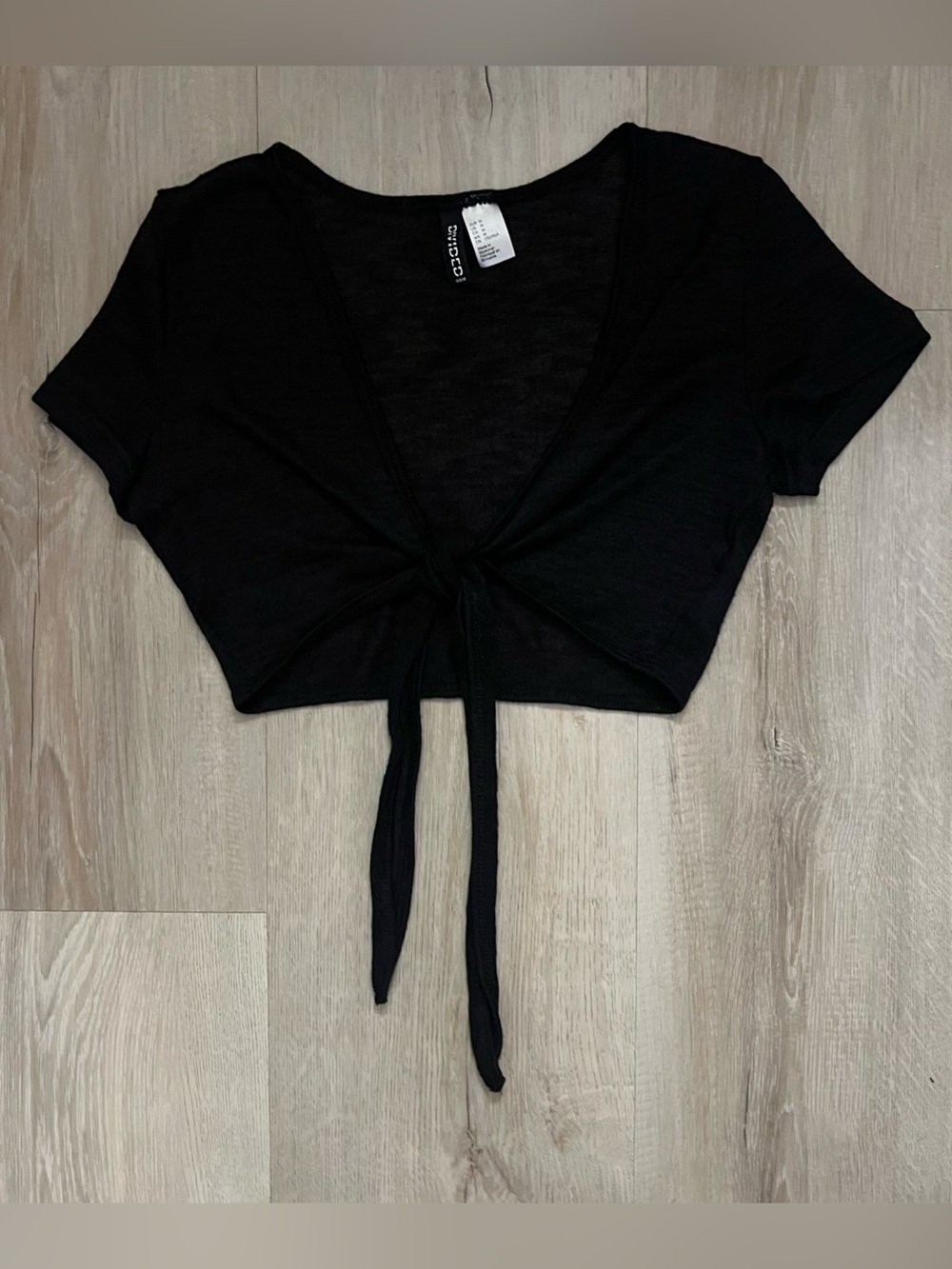 H&M Halter Tie-Back Crop Top